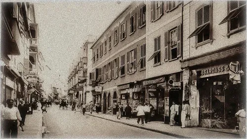 Essardas on Gibraltar's Main Street
