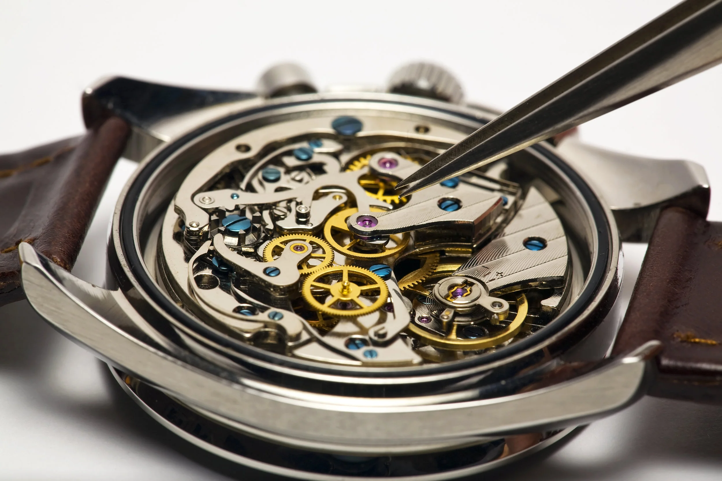 Watchmaker at work